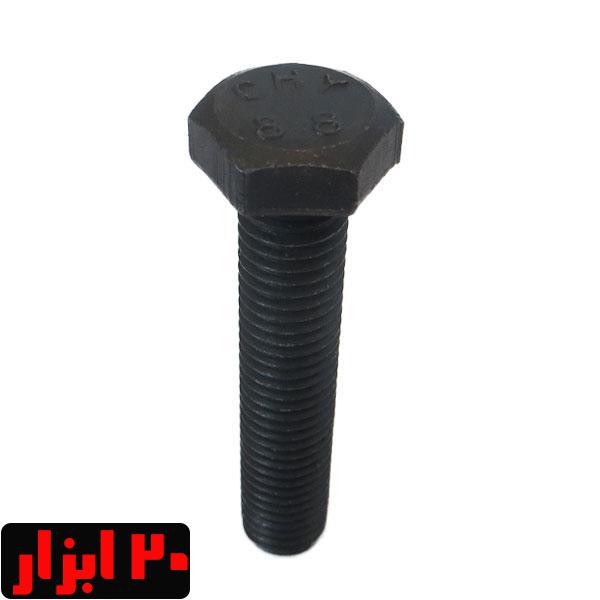 پیچ شش گوش فولادی تمام رزوه با قطر 12 میلی متر-1