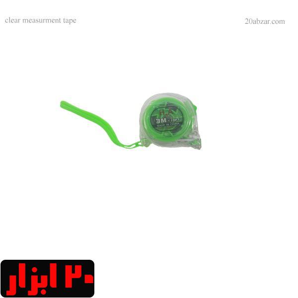 متر دستی 3 متری شیشه ای