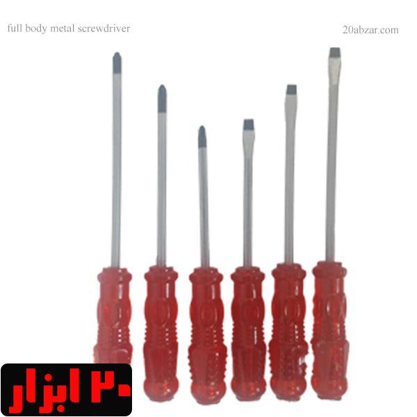 پیچ گوشتی 6 عددی ضربه خور