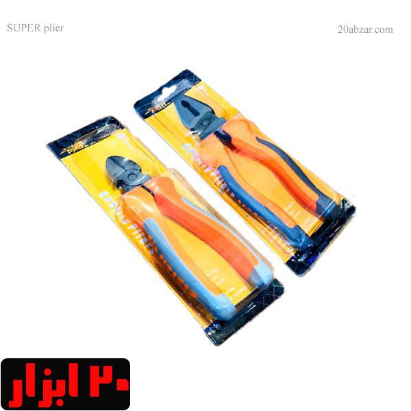 ست دو عددی انبردست و سیم چین