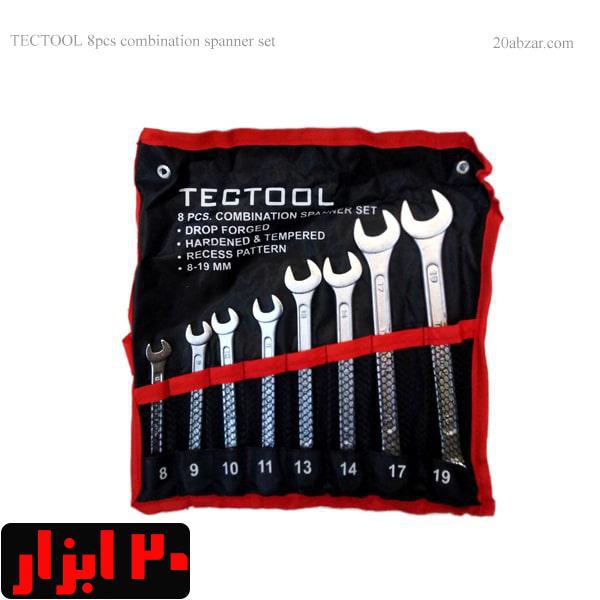 ست 8 عددی آچار یکسر تخت تک تول هندی