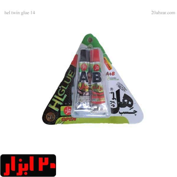 چسب دوقلو فولاد هل 14 گرمی