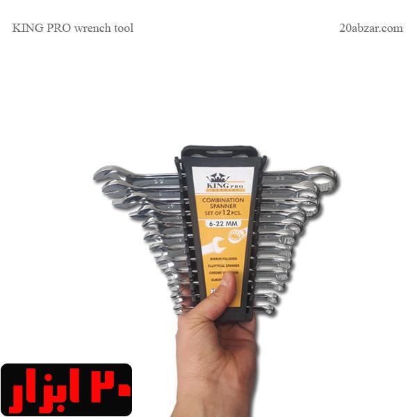 ست 12 عددی آچار یک سر رینگی کینگ پرو