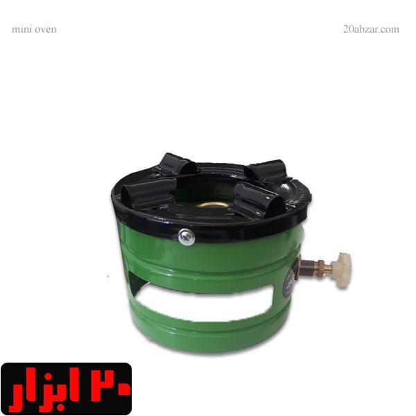 اجاق گاز گرد کادویی تک شعله 15*15 ایرانور - Image 2