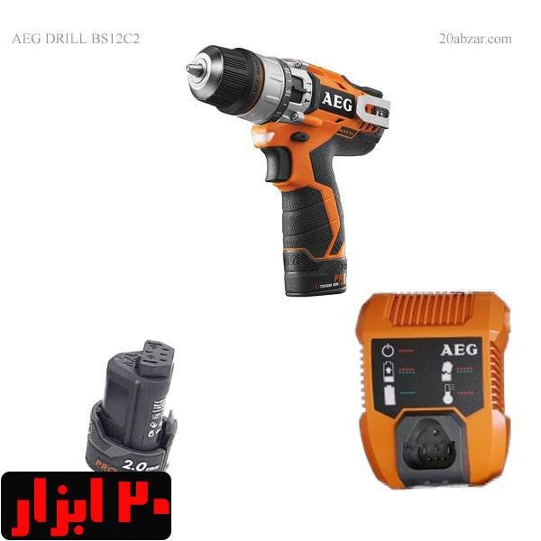 دریل شارژی AEG مدل BS12C2