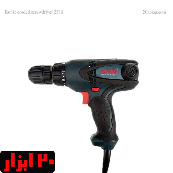 پیچ گوشتی برقی ترکمتردار رونیکس 2513