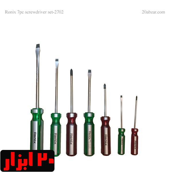مجموعه 7 عددی پیچ گوشتی رونیکس RH-2702