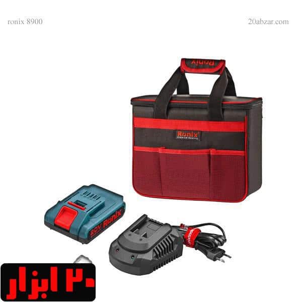 دریل چکشی 13 میلیمتری رونیکس مدل 8900 با کیف برزنتی