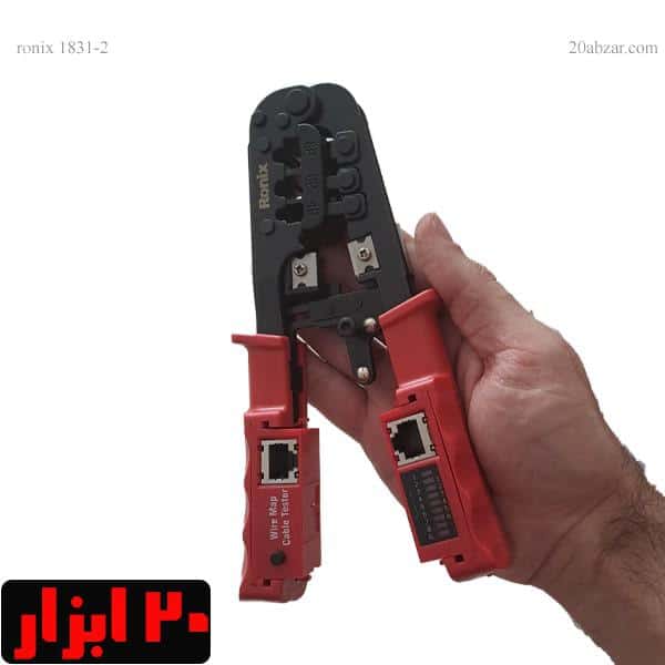 انبر سوکت زن تلفن و شبکه رونیکس مدل 1831